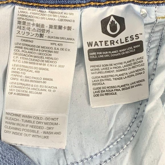Levi’s Classic Boot Waterless High Rise Jeans 10 - Picture 8 of 9